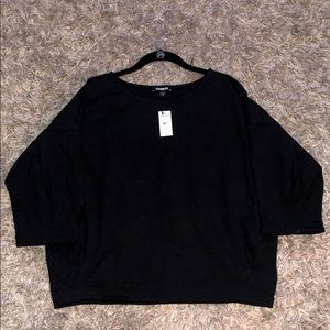 NWT Pleated Short Sleeve Sleeve Top